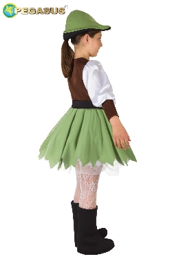 COSTUME ROBIN GIRL BAMBINA